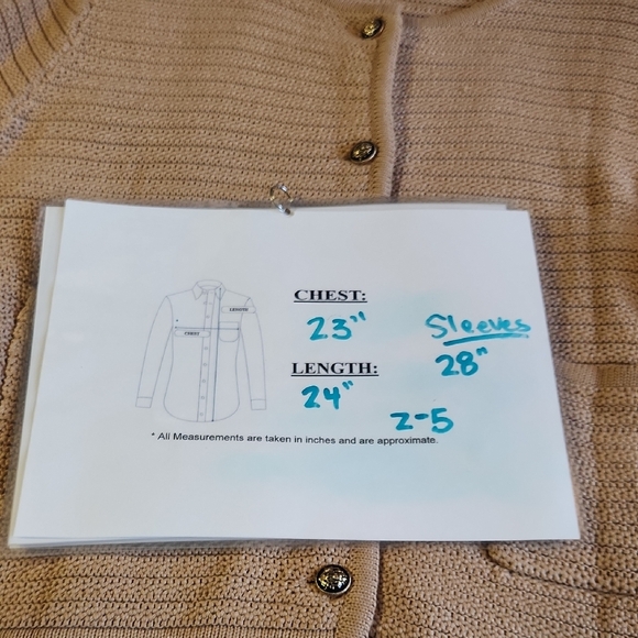 Lillusory Women's Tan Sweater NWT Size Large - Picture 8 of 8